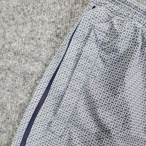 Lululemon Pace Breaker Shorts Mens Size Medium? Gray Blue Lined Performance - Picture 3 of 13